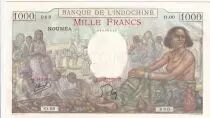 Nuova Caledonia 1000 Francs ND (1958) - P.43 Specimen