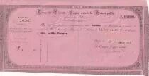 Nuova Caledonia 10000 Francs - French colonial note - 29-12-1869 - XF