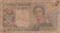 Nuova Caledonia 20 Francs - Noumea - ND (1951-1963) - P.50a