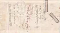 Nuova Caledonia 5000 Francs -  French colonial note - Sign. Chazal - 23-02-1882 - VF
