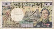 Nuova Caledonia 5000 Francs - 1982 - NOUMEA - P.65c - VF - Serial X.1