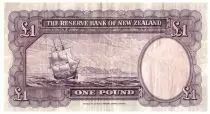 Nuova Zelanda 1 Pound Capt. James Cook - Boat
