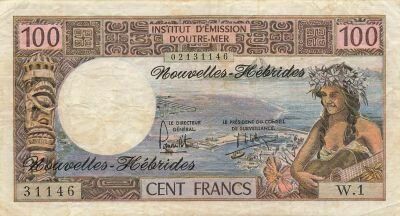 Nuovi H�brides 100 Francs - ND (1975) - P.18c