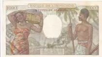 Nuovi H&eacute;brides 1000 Francs Market - 1945 - Specimen - P.15s