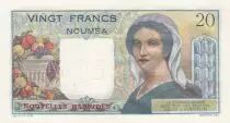 Nuovi H&eacute;brides 20 Francs Young farmer 1945 - Specimen - P.8as