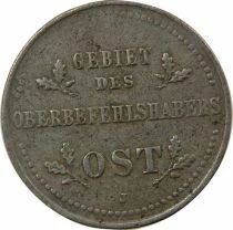 Ober Ost - Iron Kopeck - 1916 J Hambourg