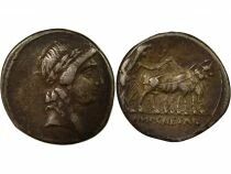 Octavian (Augustus) - Silver Denarius, Plough - 30 / 29 BC Rome