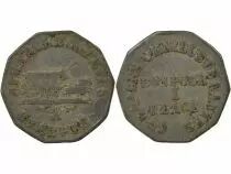 Omnibus of Nantes - Zinc Token, Good for 1 Seat