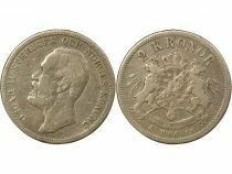 Oscar II - 5 Silver Kronor - 1904 Kungsholmen