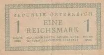�sterreich 1 Reichsmark - Russian occuaption - ND (1945) - F - P.113b