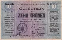 �sterreich 10  Kronen - Gutschein - 1919