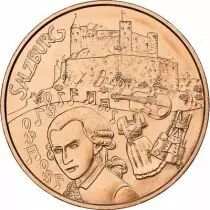 &Ouml;sterreich 10 Euros Copper - Salzburg - 2014