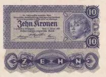 �sterreich 10 Kronen - Child - 1922 - P.75