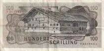 &Ouml;sterreich 100 Schilling - Angelika Kauffmann - 1969 - P.145