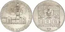 &Ouml;sterreich 100 schilling,  innsbruck Olympics Games  - 1976