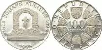 �sterreich 100 Schilling - Johann Strauss - 1975