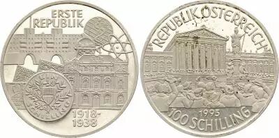 �sterreich 100 Schilling - Republic - 1995