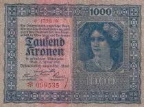 �sterreich 1000 Kronen - Woman - 1922 - P.78