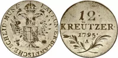 �sterreich 12  Kreuzer, Fran�ois II - Arms - 1795 A