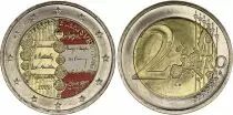 �sterreich 2 Euros - Austrian State Treaty - Colorised - 2005