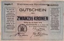 &Ouml;sterreich 20  Kronen - Gutschein - 1919