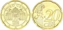 &Ouml;sterreich 20 Centimes Euro - 2005