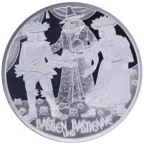 &Ouml;sterreich 20 Euros Mozart 2015 - Silver