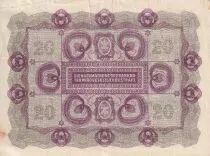 &Ouml;sterreich 20 Kronen - Bearded man - 1922 - P.76