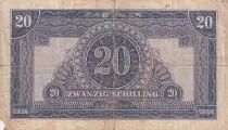 &Ouml;sterreich 20 Schilling - Allied military authorities - 1944 - P.107