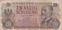 �sterreich 20 Schilling - Auer v. Welsbach - Landscape - 1956 - Serial EK - P.136