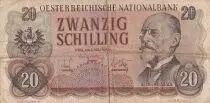 &Ouml;sterreich 20 Schilling - Auer v. Welsbach - Landscape - 1956 - Serial EN