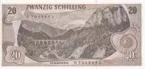 &Ouml;sterreich 20 Schilling - Carl Ritter - 1967 - Serial D - P.142