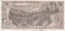 &Ouml;sterreich 20 Schilling - Carl Ritter - 1967 - Serial J - P.142
