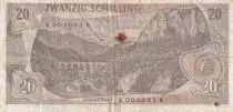 &Ouml;sterreich 20 Schilling - Carl Ritter - 1967 - Serial K - P.142