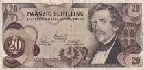 �sterreich 20 Schilling - Carl Ritter - 1967 - Serial L - P.142