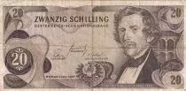 �sterreich 20 schilling - Carl Ritter - Serial LH - 1967 - P.142