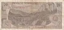 &Ouml;sterreich 20 schilling - Carl Ritter - Serial LH - 1967 - P.142