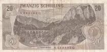 &Ouml;sterreich 20 schilling - Carl Ritter - Serial NQ - 1967 - P.142