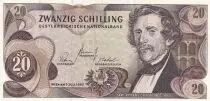 �sterreich 20 schilling - Carl Ritter - Serial NU - 1967 - P.142