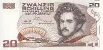 �sterreich 20 Schilling - Moritz M. Daffinger - 1986 - Serial H - P.148