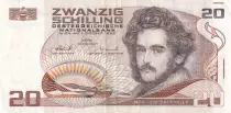&Ouml;sterreich 20 Schilling Moritz Daffinger - 1986