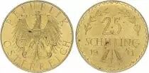 &Ouml;sterreich 25 Schilling Eagle - 1931 - Gold