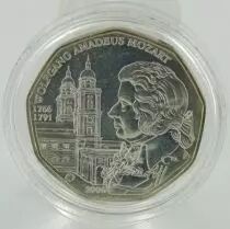 &Ouml;sterreich 5 Euro - Mozart - 2006 - Silver