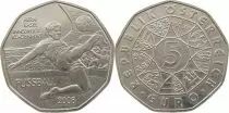 &Ouml;sterreich 5 Euros - Soccer  - 2008 - Silver