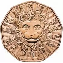 &Ouml;sterreich 5 Euros Copper - Austrian National Library - 2018