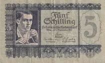�sterreich 5 Schilling - Man head - 1945 - P.121