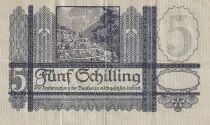 &Ouml;sterreich 5 Schilling - Man head - 1945 - P.121