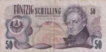 �sterreich 50 Schilling - Ferdinand Raimund - 1970 - Serial FK - P.144