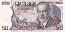 &Ouml;sterreich 50 Schilling - Sigmund Freud - 1986 - Serial F - P.149