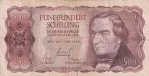 �sterreich 500 Schilling - Josef Ressel - Boat - Serial CG - 1965